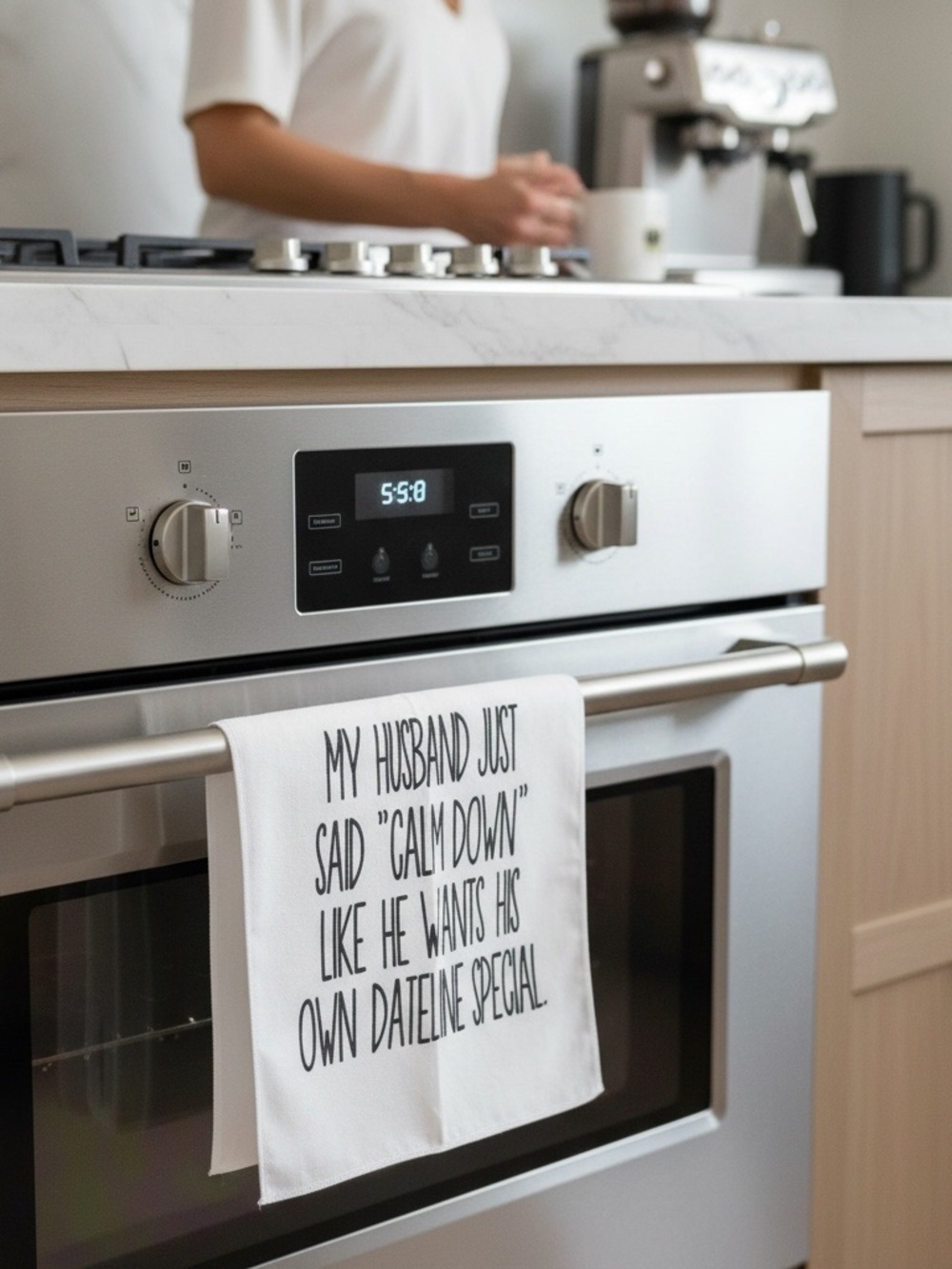 Funny Kitchen Towel – Dateline Special